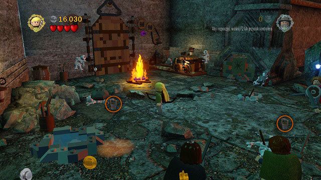 This will require the cooperation of the whole team - The Mines of Moria - Walkthrough – Act I - LEGO The Lord of the Rings - Game Guide and Walkthrough