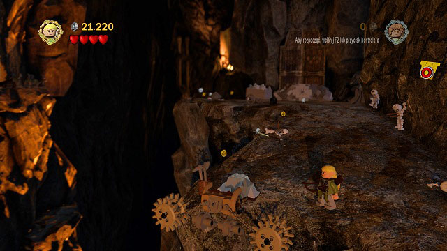 After regaining control over your team, you should head to the right - The Mines of Moria - Walkthrough – Act I - LEGO The Lord of the Rings - Game Guide and Walkthrough