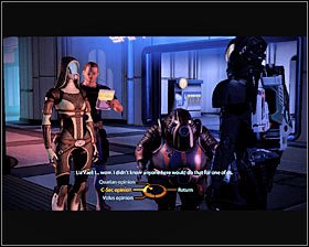 Description: This quest can be activated in a similiar way to Krogan Sushi, because all you have to do is to find a group of NPC�s on the 26th level of [Citadel � Zakera ward] (first screenshot) and listen to their conversation for a few seconds - Side quests - Citadel - Side quests - Mass Effect 2 - Game Guide and Walkthrough