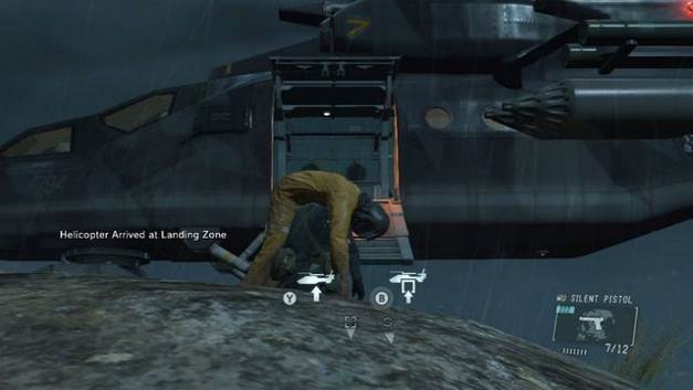 Leve o prisioneiro para o helicóptero - Libertem os prisioneiros - Passo a passo - Metal Gear Solid: V Zeroes terra - Guia de jogo e passo a passo