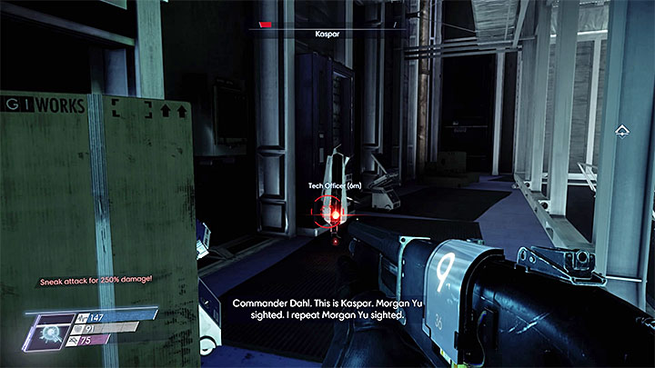 Once youve cleared the area, proceed to the room with the helicopter - Repo Man | Main Story - Main Story - Walkthrough - Prey Game Guide