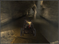You pull off the municipal track to dark caves - The King�s Road - Walkthrough - Prince of Persia: The Two Thrones - Game Guide and Walkthrough