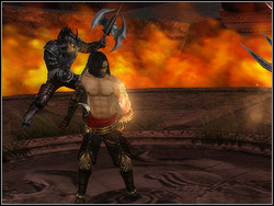 You are facing each other - The King�s Road - Walkthrough - Prince of Persia: The Two Thrones - Game Guide and Walkthrough