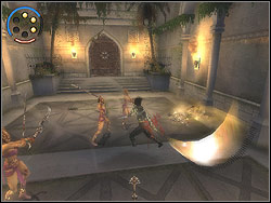 You will be divided from Farah accidentally - The King�s Road - Walkthrough - Prince of Persia: The Two Thrones - Game Guide and Walkthrough