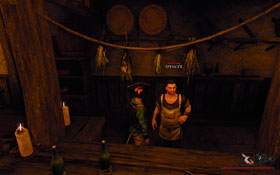 Spencer [#2] � the innkeeper of the port city�s tavern, found behind the bar - Antigua - Trainers - Risen 2: Dark Waters - Game Guide and Walkthrough