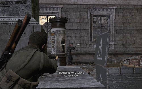 Take the explosive charges - Mission 1 Schoneberg Convoy - p. 1 - Walkthrough - Sniper Elite V2 - Game Guide and Walkthrough