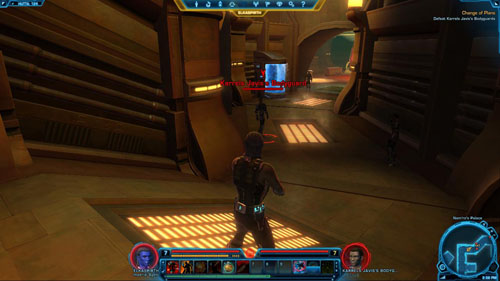 Speak to Karrels Javis - (L09) Change of Plans - Imperial Agent - Star Wars: The Old Republic - Game Guide and Walkthrough