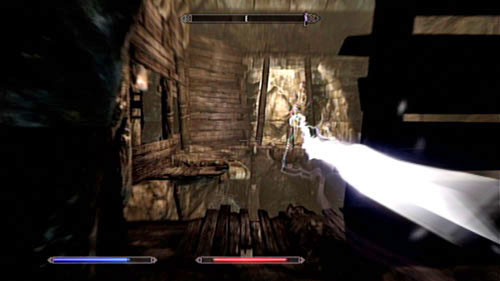 In the further part of the underground you will be in for a rather nasty surprise – three pressure plates, pressing which will result in a series of deadly projectiles - The Final Descent - Side missions - Raven Rock - The Elder Scrolls V: Skyrim - Dragonborn - Game Guide and Walkthrough