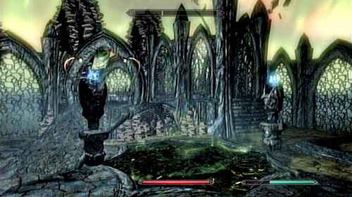 With the monster dead, approach the switch on the right and use it - The Final Descent - Side missions - Raven Rock - The Elder Scrolls V: Skyrim - Dragonborn - Game Guide and Walkthrough