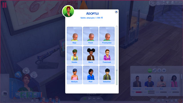 how do you give your baby up for adoption on sims 3