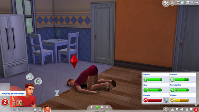 Sims need to rest - The Sims 4: Needs - bladder, hunger, energy, fun, social - Sims life - Sims 4 Guide
