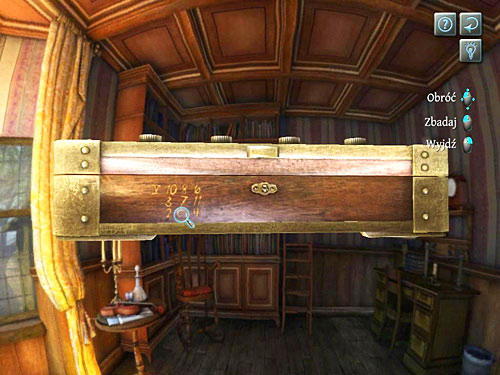 On front: IV in rows: 10, 8, 6; 3, 7, 11; 2, , 4 - Search a Henrys Room - Robbery in Kensington Gardens - The Testament of Sherlock Holmes - Game Guide and Walkthrough