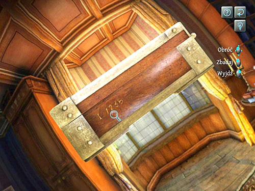 And on one side: I 1, 2, 3, 5 - Search a Henrys Room - Robbery in Kensington Gardens - The Testament of Sherlock Holmes - Game Guide and Walkthrough