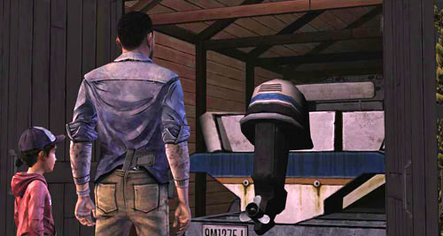 Clementine will be inside - Chapter 4: Bedside Manor - Episode IV: Around Every Corner - The Walking Dead - Game Guide and Walkthrough