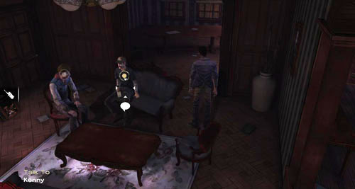 Now you can talk to Ben and Kenny (it does not matter which one you choose first) - Chapter 4: Bedside Manor - Episode IV: Around Every Corner - The Walking Dead - Game Guide and Walkthrough