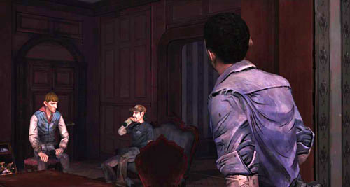 The ground floor has been thoroughly presented in the first chapter and nothing new has appeared here - Chapter 4: Bedside Manor - Episode IV: Around Every Corner - The Walking Dead - Game Guide and Walkthrough