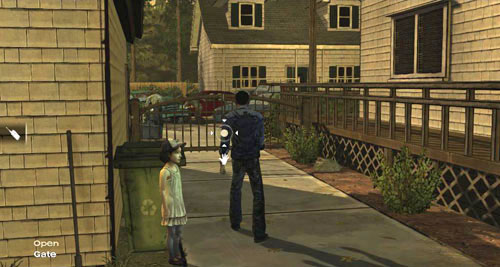 Get off the porch - Chapter 3: In Your Charge - Episode I: A New Day - The Walking Dead - Game Guide and Walkthrough