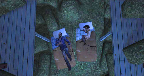 Finally, Hershel will show you the barn where you and Clementine can rest - Chapter 4: Rock and a Hard Place - Arriving at the farm - Episode I: A New Day - The Walking Dead - Game Guide and Walkthrough