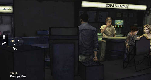 Go to the right - Chapter 5: Its Just One Bullet - In the pharmacy - Episode I: A New Day - The Walking Dead - Game Guide and Walkthrough