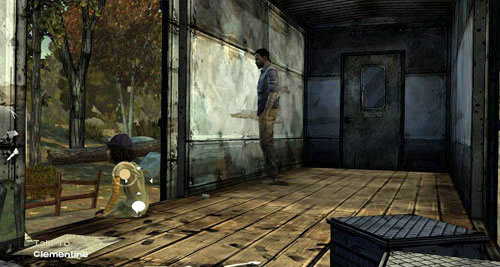 You will finish this chapter by talking with Clementine - Chapter 5: Handle It - Speaking with Clementine - Episode III: Long Road Ahead - The Walking Dead - Game Guide and Walkthrough