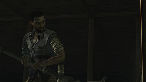 The group starts discussion, wondering what is behind the wall - Chapter 3: Trapped - Episode V: No Time Left - The Walking Dead - Game Guide and Walkthrough