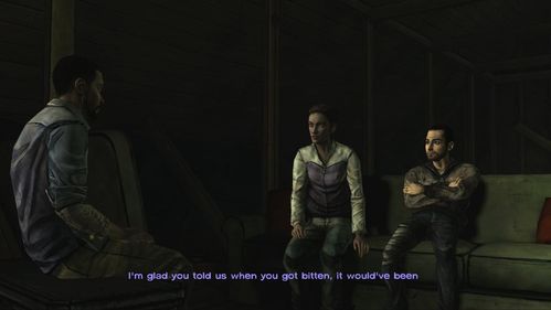 The action moves to the other side of the attic - Chapter 3: Trapped - Episode V: No Time Left - The Walking Dead - Game Guide and Walkthrough