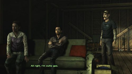 After a moment Kenny appears and asks to change him at the wall - Chapter 3: Trapped - Episode V: No Time Left - The Walking Dead - Game Guide and Walkthrough