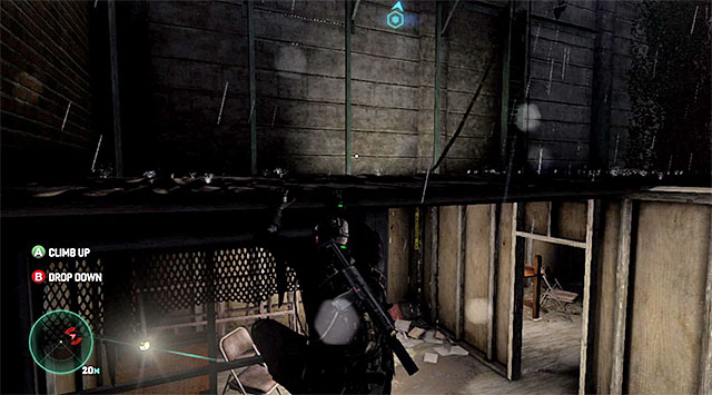 The booth - Make your way to the rooftops - Mission 5 – Abandoned Mill - Tom Clancys Splinter Cell: Blacklist - Game Guide and Walkthrough
