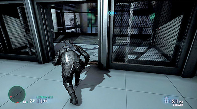 Exit from the hall with the cage - Make your way out of the command center with Charlie’s disc - Mission 6 – Special Missions HQ - Tom Clancys Splinter Cell: Blacklist - Game Guide and Walkthrough