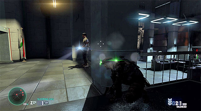 You can now go ahead - Reach the gardens - Mission 6 – Special Missions HQ - Tom Clancys Splinter Cell: Blacklist - Game Guide and Walkthrough