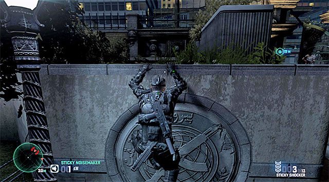 Wyzej polozona pólka - Reach the evacuation zone - Mission 6 – Special Missions HQ - Tom Clancys Splinter Cell: Blacklist - Game Guide and Walkthrough