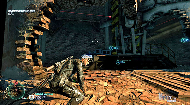Main entrance - Mission 3 – Hackers Den - Optional missions assigned by Grim - Tom Clancys Splinter Cell: Blacklist - Game Guide and Walkthrough