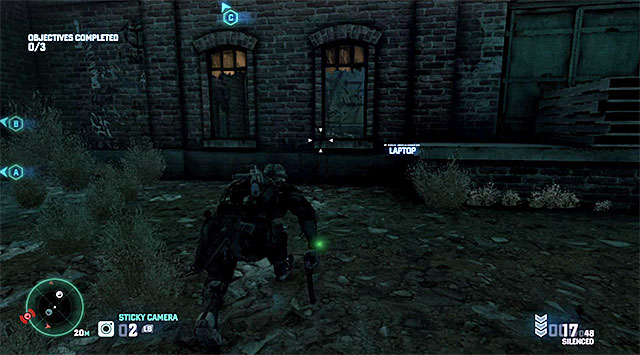 Side entrance - Mission 3 – Hackers Den - Optional missions assigned by Grim - Tom Clancys Splinter Cell: Blacklist - Game Guide and Walkthrough