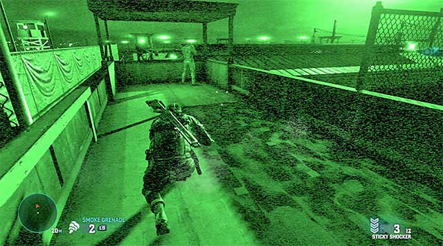 The first sniper - Make it out of the camp - Mission 8 – Detention Facility - Tom Clancys Splinter Cell: Blacklist - Game Guide and Walkthrough