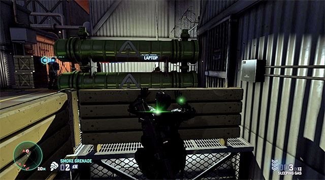 Make your way to the corner and turn right - Enter LNG Facility - Mission 11 – LNG Terminal - Tom Clancys Splinter Cell: Blacklist - Game Guide and Walkthrough