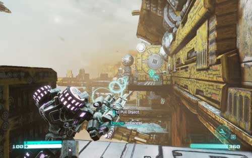 Return on the platform and start moving toward pointer - Chapter 8 – Combaticons Combine! - Walkthrough - Transformers: Fall of Cybertron - Game Guide and Walkthrough