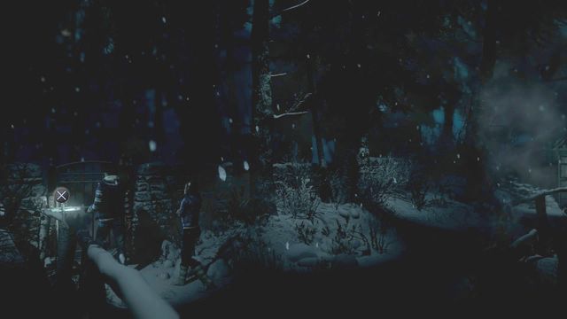 There is a gate on the left side - until you activate the generator on the right, its impossible to open it - Episode 2 | Walkthrough - Walkthrough - Until Dawn Game Guide & Walkthrough