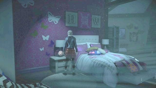 The postcard next to the bed - Episode 2 | Clues and totems - locations - Clues and totems - locations - Until Dawn Game Guide & Walkthrough