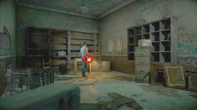 After you turn right in the corridor, after you find the machete, you find a small room - Episode 5 | Clues and totems - locations - Clues and totems - locations - Until Dawn Game Guide & Walkthrough