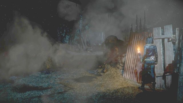 Move the planks away to reveal stone markings - Episode 7 | Clues and totems - locations - Clues and totems - locations - Until Dawn Game Guide & Walkthrough