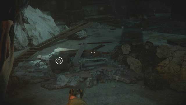 Do not fire at the crate that drops, after you enter the room - Episode 9 | Walkthrough - Walkthrough - Until Dawn Game Guide & Walkthrough