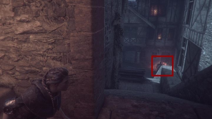 Move further - you will see two guards - Chapter VIII - Our Home | A Plague Tale walkthrough - Walkthrough - A Plague Tale Guide