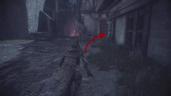 Turn left and jump over the barricade - Chapter VIII - Our Home | A Plague Tale walkthrough - Walkthrough - A Plague Tale Guide