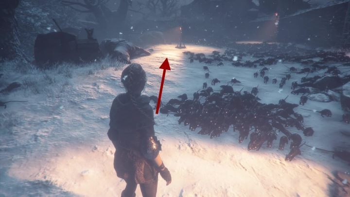 This will lead you to the next mobile lamp - Chapter XII - All That Remains | A Plague Tale walkthrough - Walkthrough - A Plague Tale Guide