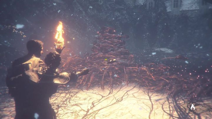 Having repelled the attack, go in the direction of the hole in the ground - Chapter XII - All That Remains | A Plague Tale walkthrough - Walkthrough - A Plague Tale Guide