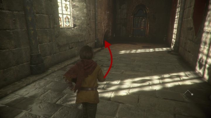 You will get to the room with two opponents - Chapter XIV - Blood Ties | A Plague Tale walkthrough - Walkthrough - A Plague Tale Guide