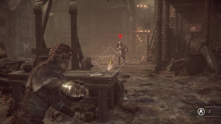 After that, you will reach the gate - Chapter XVI - Coronation | A Plague Tale walkthrough - Walkthrough - A Plague Tale Guide
