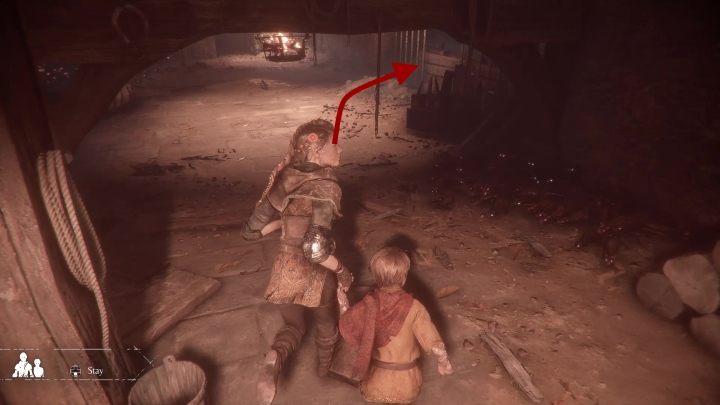 The Crusaders Tabard can be found in the place where Hugo is stuck alone at the top of the stairs - Curiosities - Secrets and collectibles in A Plague Tale - Secrets and collectibles - A Plague Tale Guide
