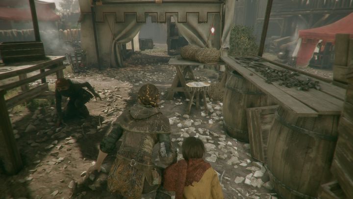 At this point, you will again find two curiosities - Curiosities - Secrets and collectibles in A Plague Tale - Secrets and collectibles - A Plague Tale Guide