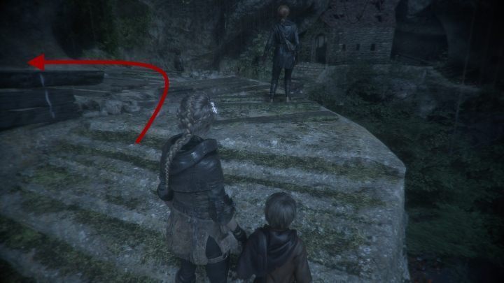 After going through the gate leading to the walls, look into the tall grass - Gifts - Secrets and collectibles in A Plague Tale - Secrets and collectibles - A Plague Tale Guide